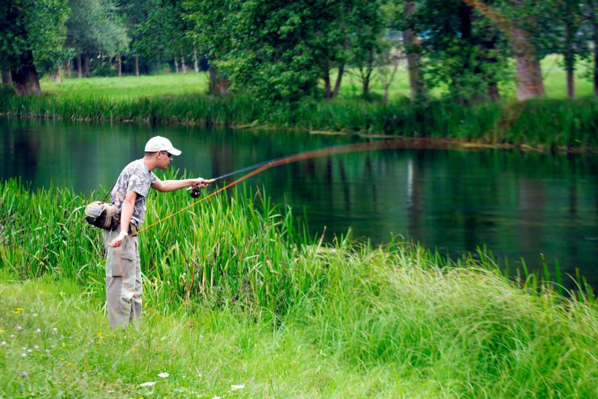 Fishing on Gacka river